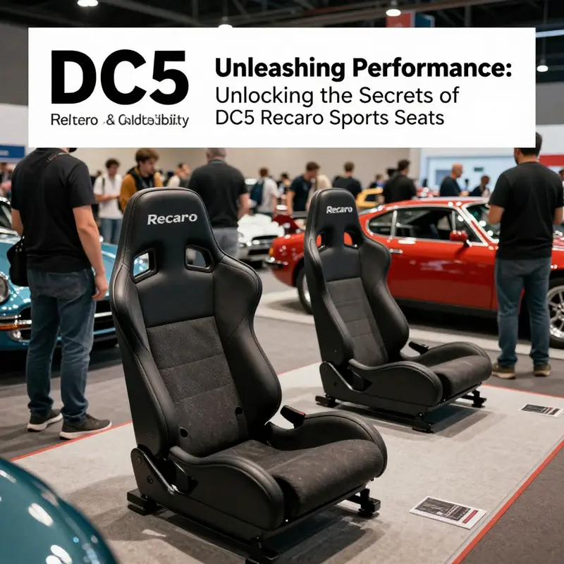 The ergonomic design of DC5 Recaro sports seats enhances driving performance and comfort.