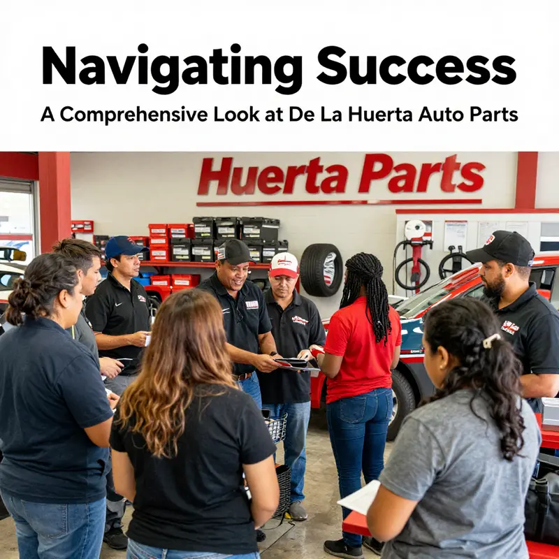 The original storefront of De La Huerta Auto Parts, a testament to its long-standing presence in the industry since 1971.