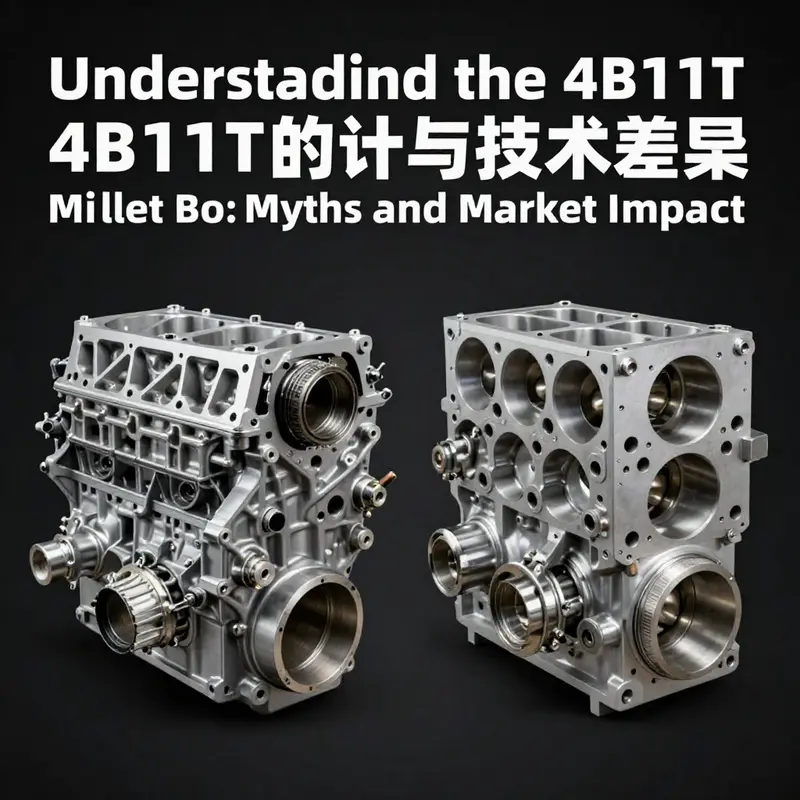 The official environment of the 4B11T engine within a Mitsubishi EVO, illustrating its factory specifications.