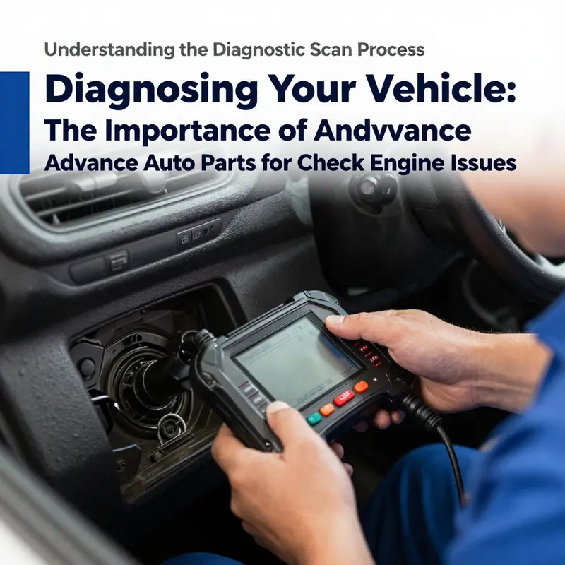 An overview of an Advance Auto Parts store highlighting their diagnostic services.