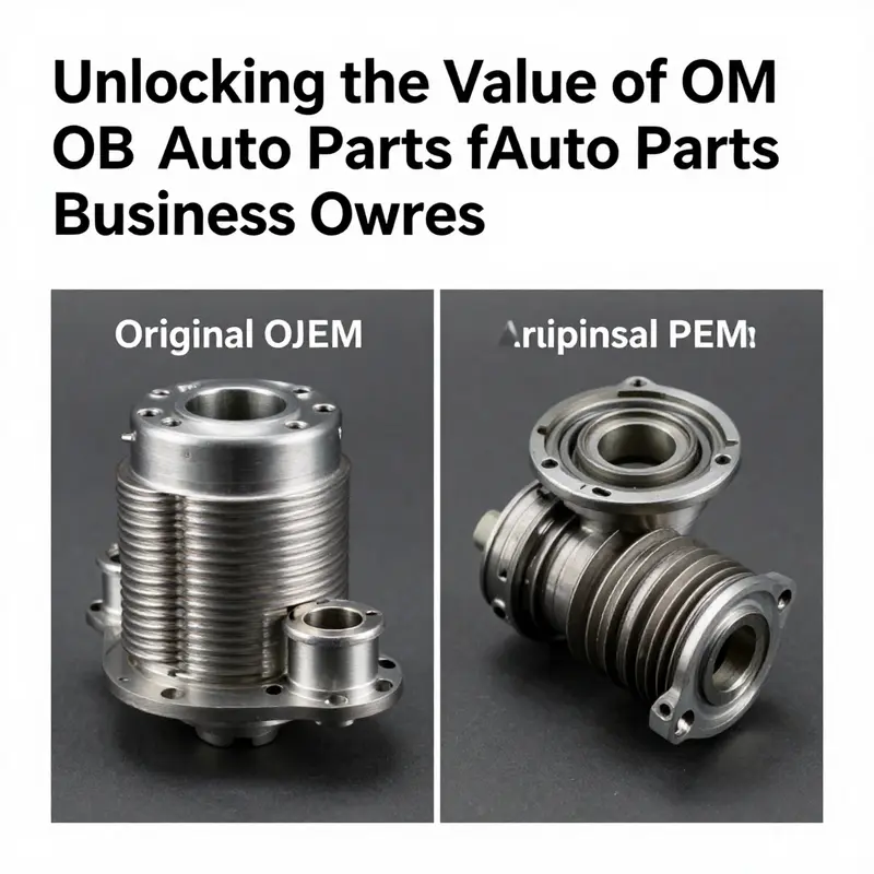 A detailed look at labeled OEM parts showcasing their specific applications in vehicles.