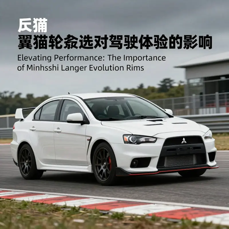 The original OZ alloy rims designed for the Mitsubishi Lancer Evolution II, reflecting both style and performance.