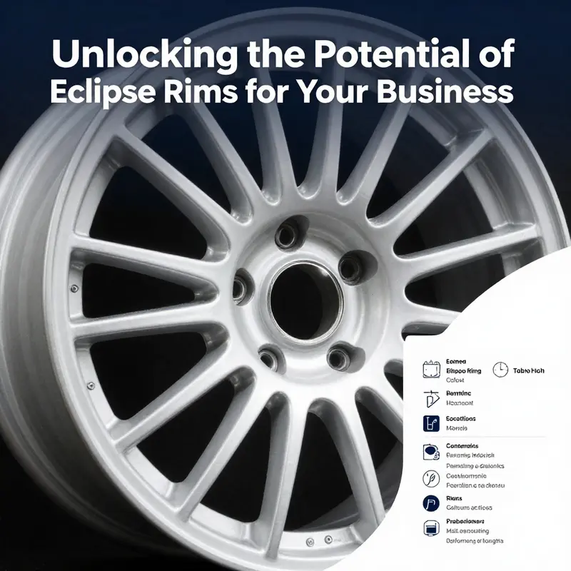 Eclipse rims fitted on renowned car models demonstrating their design and uniqueness.