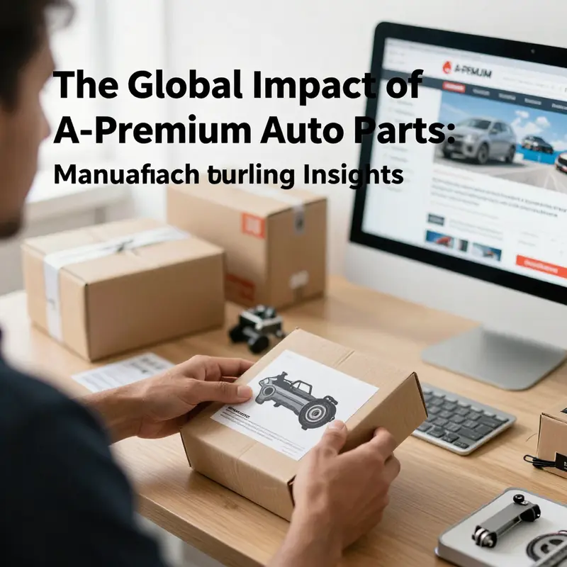 A glimpse into the manufacturing hub of A-Premium auto parts in Fuzhou, China.