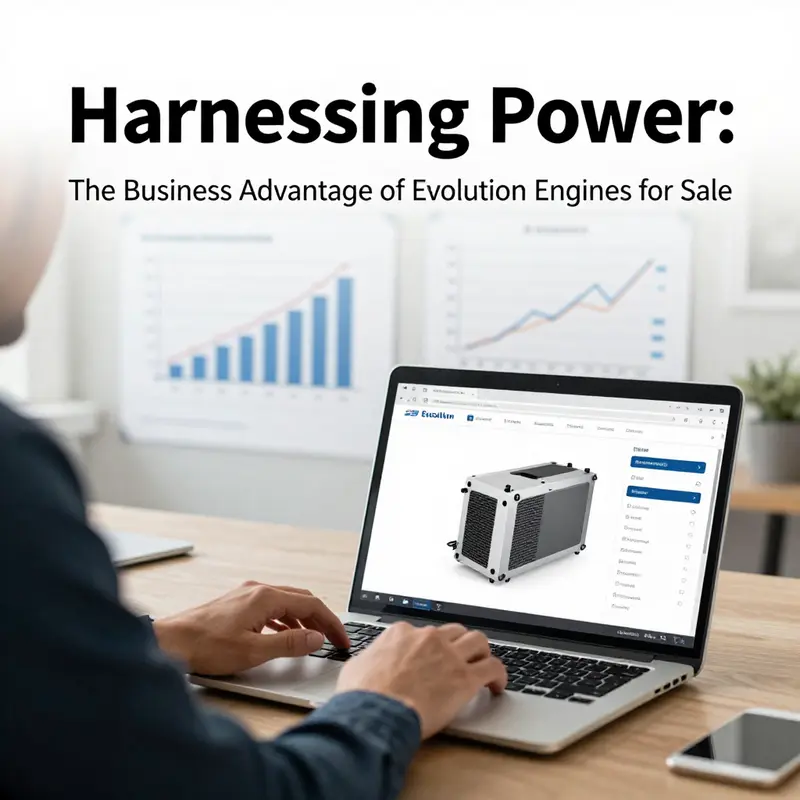 An engaging marketplace showcasing trending Evolution engines for sale, capturing the interest of hobbyists.