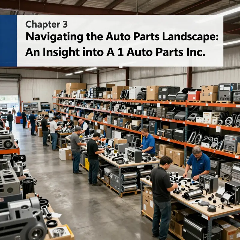 A visual comparison of A 1 Auto Parts Inc. and its industry counterparts, illustrating similarities and differences.