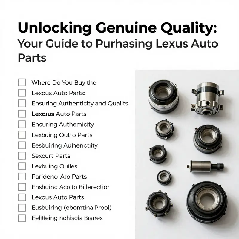 A well-stocked Lexus dealership showcasing a selection of genuine auto parts.