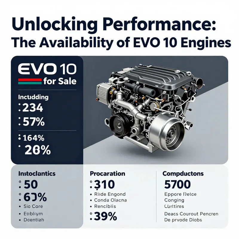 Diverse market displays featuring EVO X engines and performance parts.
