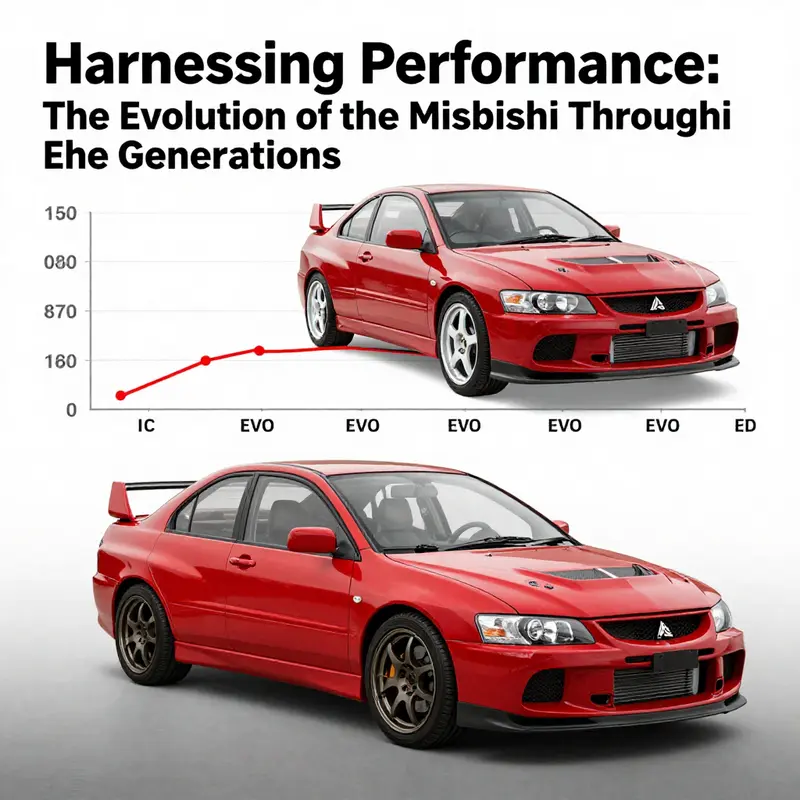 Comparison of the evolution of the 4G63 engine from its inception to the latest iterations.