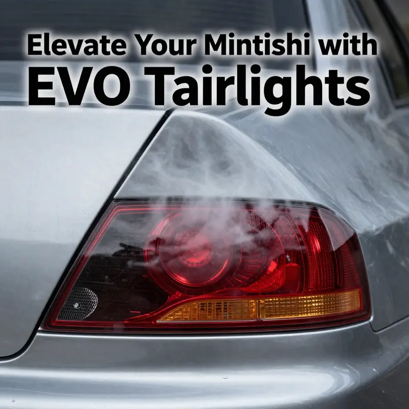 Diverse designs of EVO taillights with advanced LED technology enhance visibility and style.