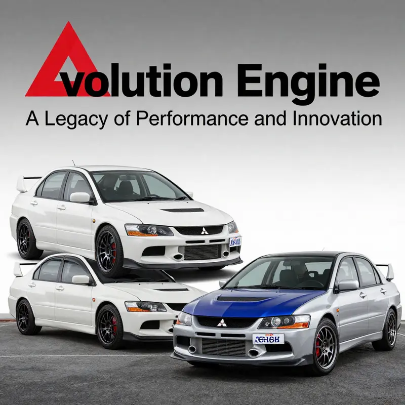 The Mitsubishi 4G63 engine laid the groundwork for the Evolution series’ performance identity.