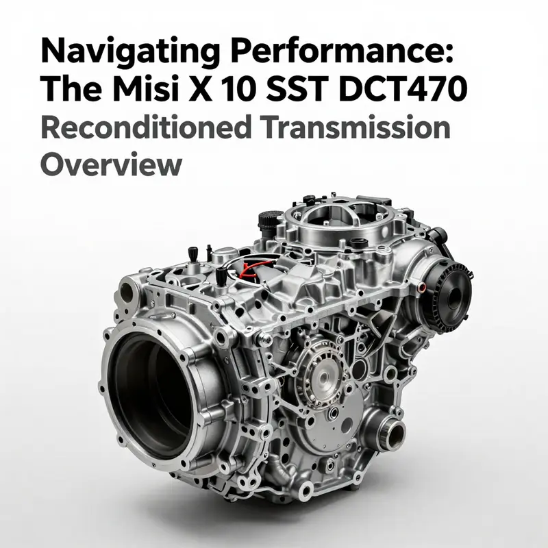 Overview of the Mitsubishi Evo X 10 SST DCT470 reconditioned gearbox, highlighting its engineering excellence.