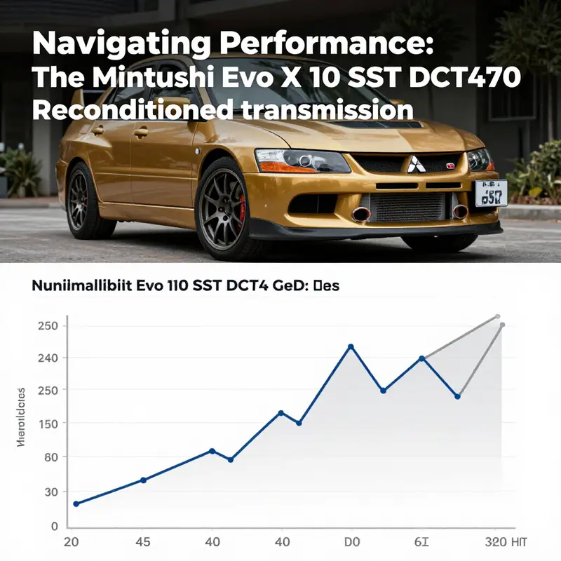 Overview of the Mitsubishi Evo X 10 SST DCT470 reconditioned gearbox, highlighting its engineering excellence.