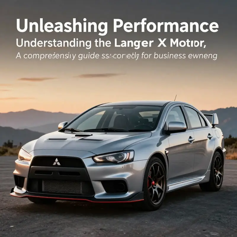 A stunning Mitsubishi Lancer Evo X parked against a scenic backdrop, symbolizing high performance and automotive excellence.