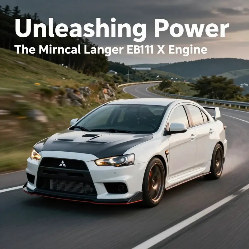 Mitsubishi Lancer EVO X racing on curvy roads, demonstrating its speed and engineering excellence.