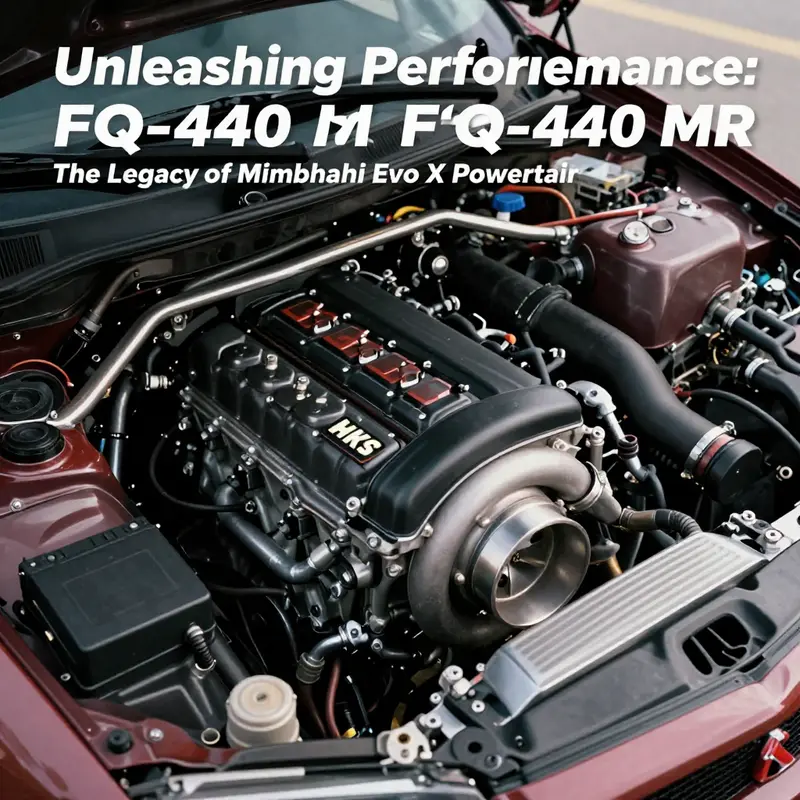 The Mitsubishi Evo X FQ-440 MR in a picturesque British setting, highlighting its appeal in the automotive market.