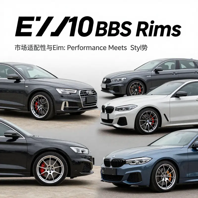 The exquisite design of EVO 10 BBS rims showcasing performance-enhancing features.