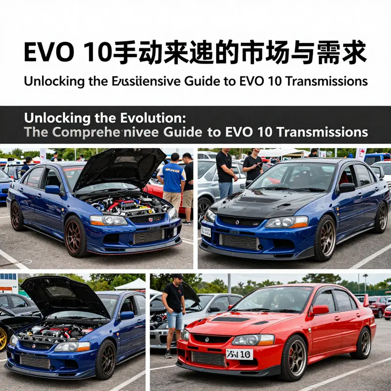A detailed breakdown of the EVO 10’s original transmission technology, highlighting its dual-clutch mechanism.