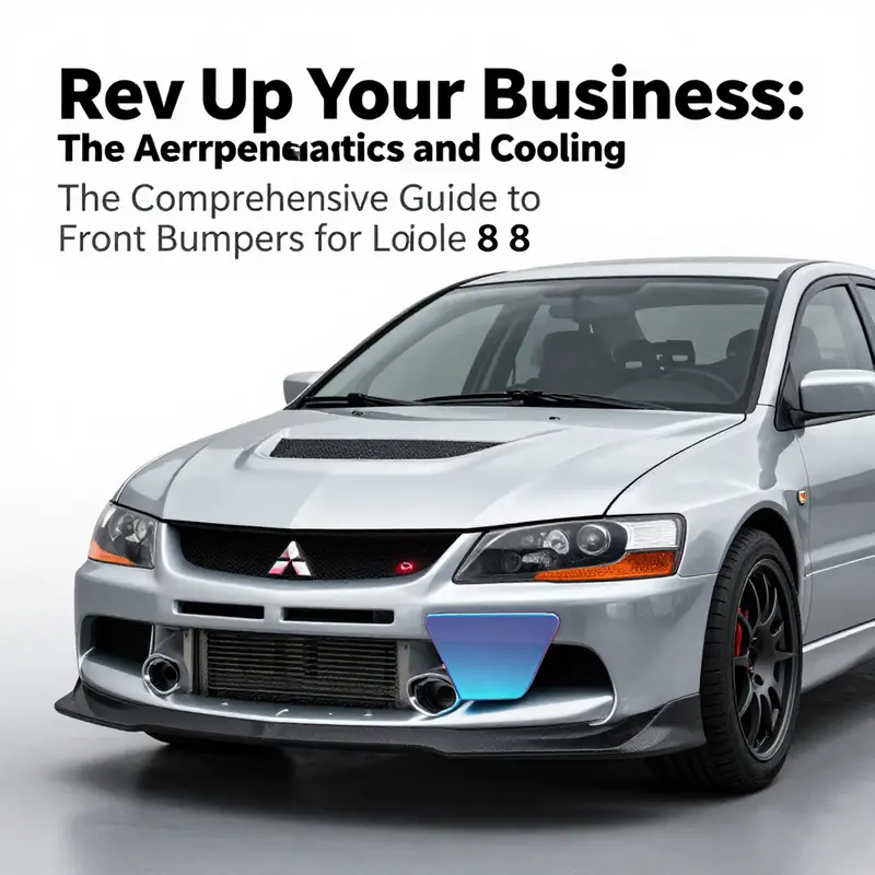 Comparison of different materials used in Evo 8 front bumpers, highlighting each material’s strengths.