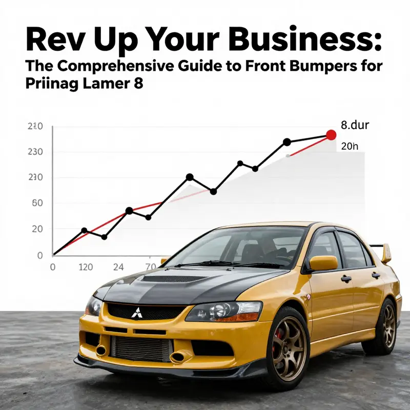 Comparison of different materials used in Evo 8 front bumpers, highlighting each material’s strengths.