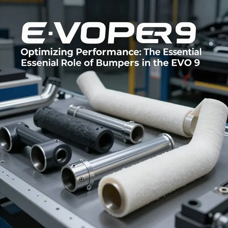 EVO 9’s bumper design enhances aerodynamic efficiency and performance.