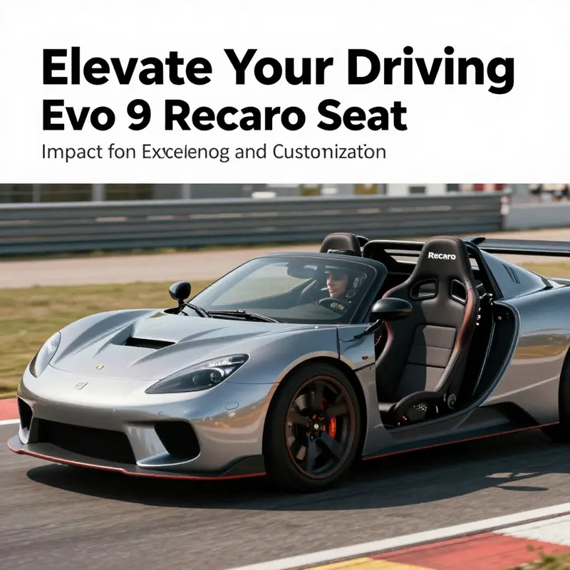 Original Equipment Manufacturer configurations showcasing the quality of Evo 9 Recaro seats.