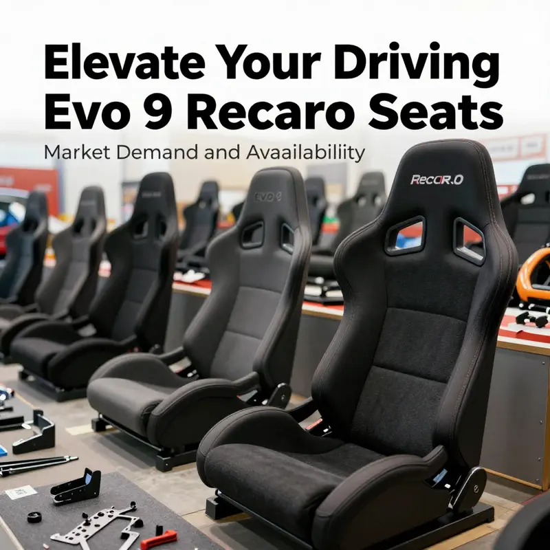 Original Equipment Manufacturer configurations showcasing the quality of Evo 9 Recaro seats.