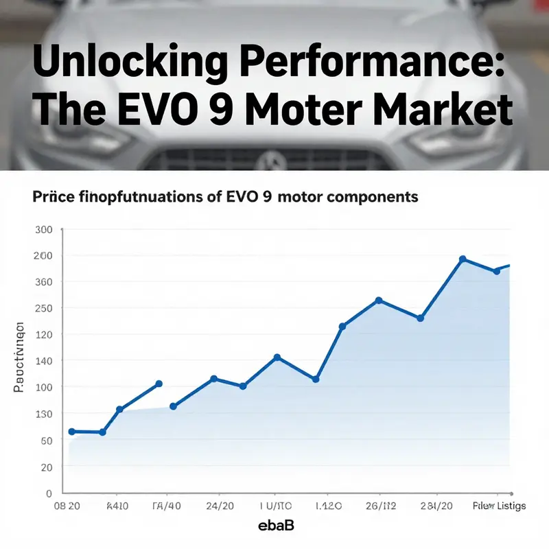 A selection of OEM EVO 9 engine kits available for purchase, highlighting the variety of conditions and components.