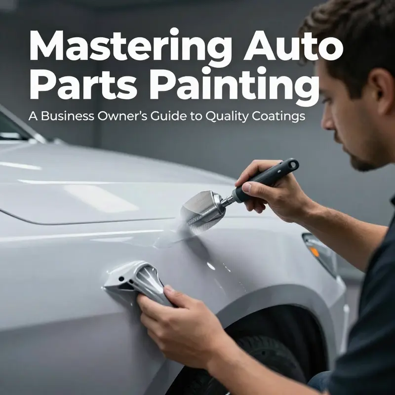 Proper surface cleaning and sanding are crucial for effective paint adhesion on auto parts.