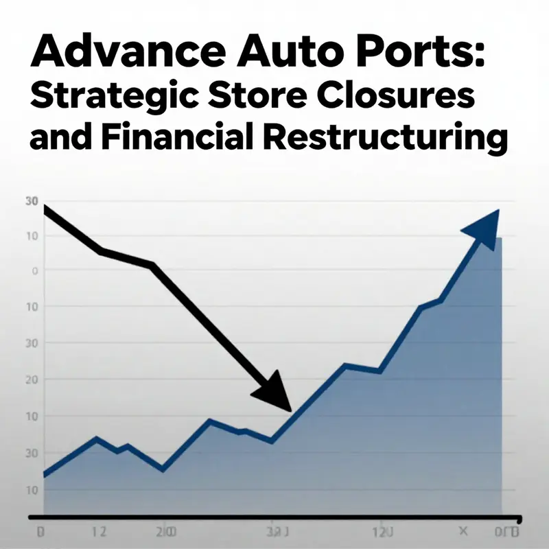 An Advance Auto Parts store now closed as part of the company’s restructuring efforts.