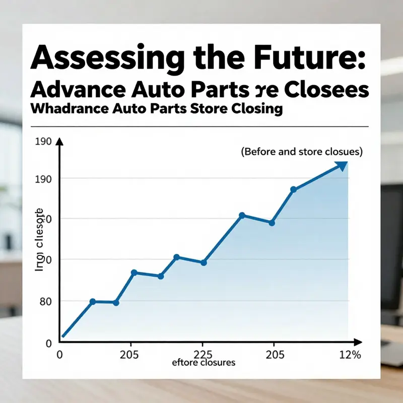 A visual overview of the Advance Auto Parts locations impacted by the closure plan.
