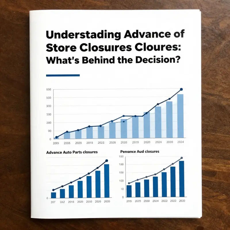Advance Auto Parts store featuring a closing sale, indicative of the company’s strategic decisions.