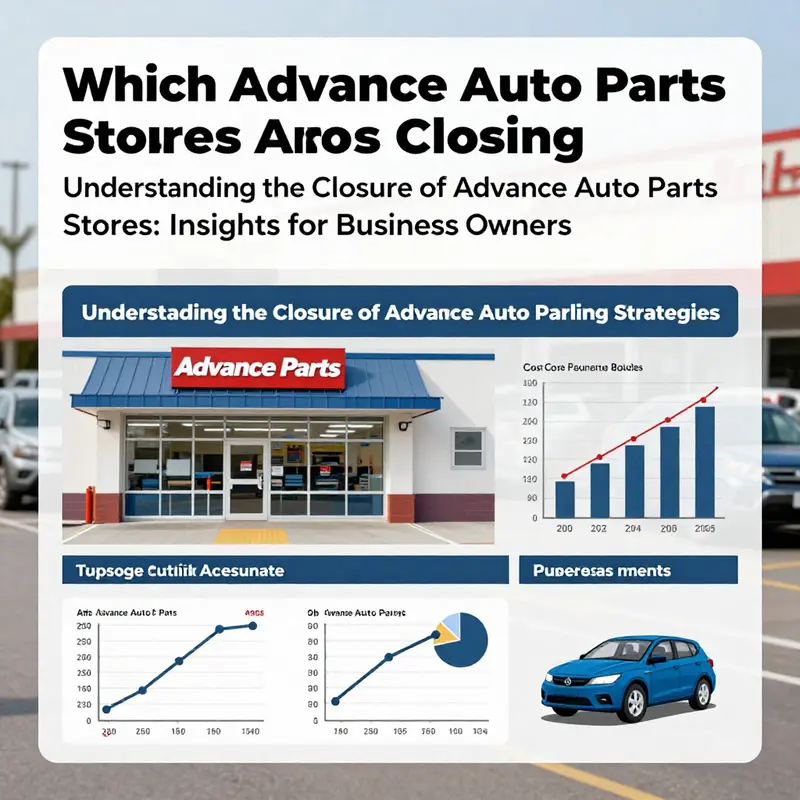 Map showing potential closure areas for Advance Auto Parts stores, indicating low-traffic regions.