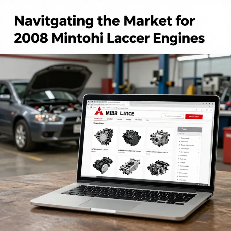 Online platforms provide a wide array of options for purchasing a 2008 Mitsubishi Lancer engine.