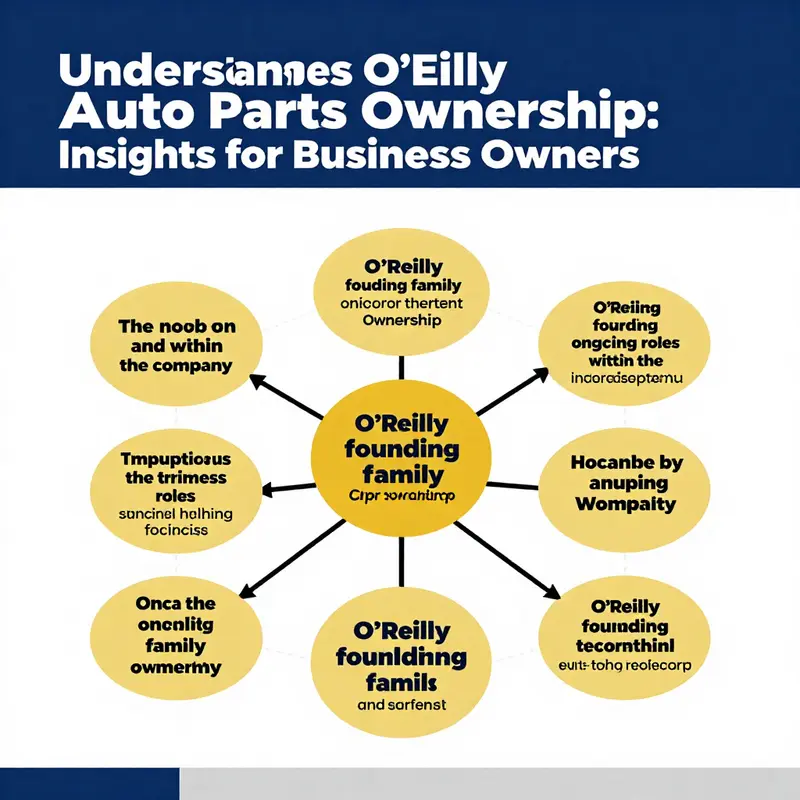 A visual representation of the ownership structure of O’Reilly Auto Parts, depicting key stakeholders.