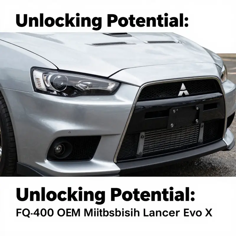 Availability of the Original FQ400 OEM front bumper in an auto parts warehouse.