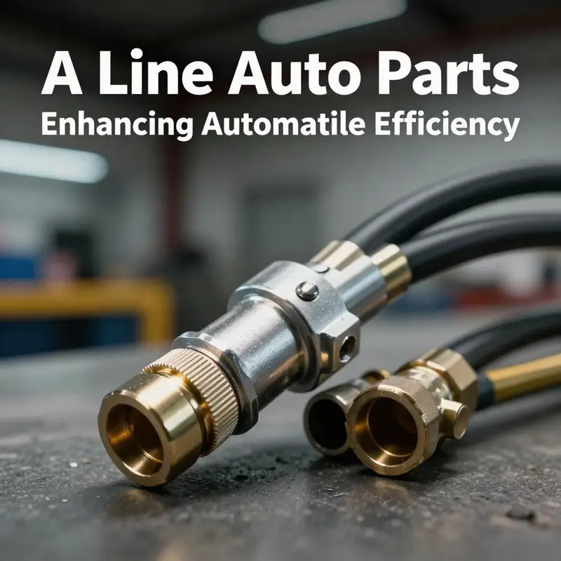 High-quality fuel line assembly showcasing the essential quick connectors used in modern vehicles.