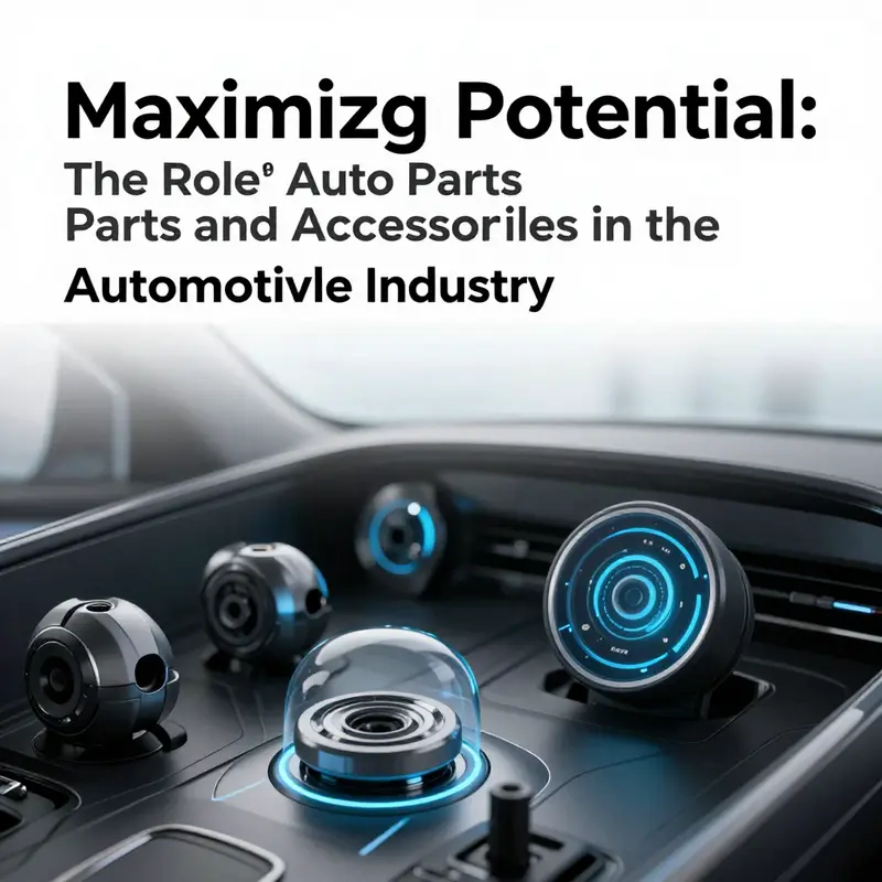 An overview of auto parts showcasing the diversity within the P & A category.