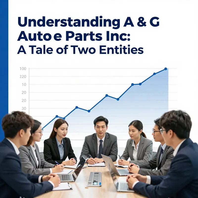 The location where A & G Auto Parts Inc in California used to operate, now closed.