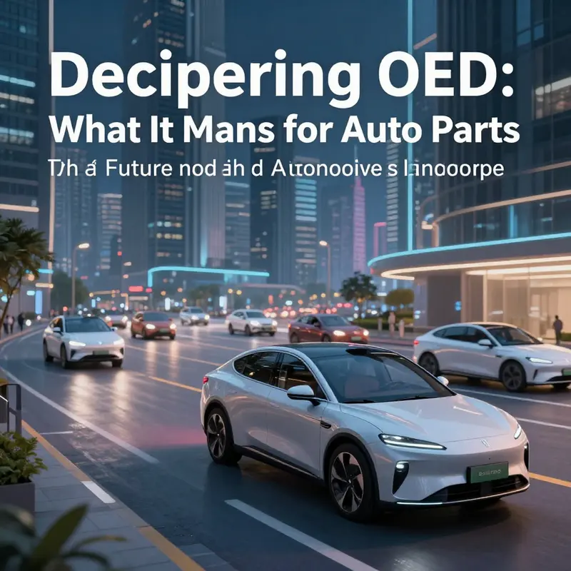 Visual representation of OEM auto parts in the manufacturing process.