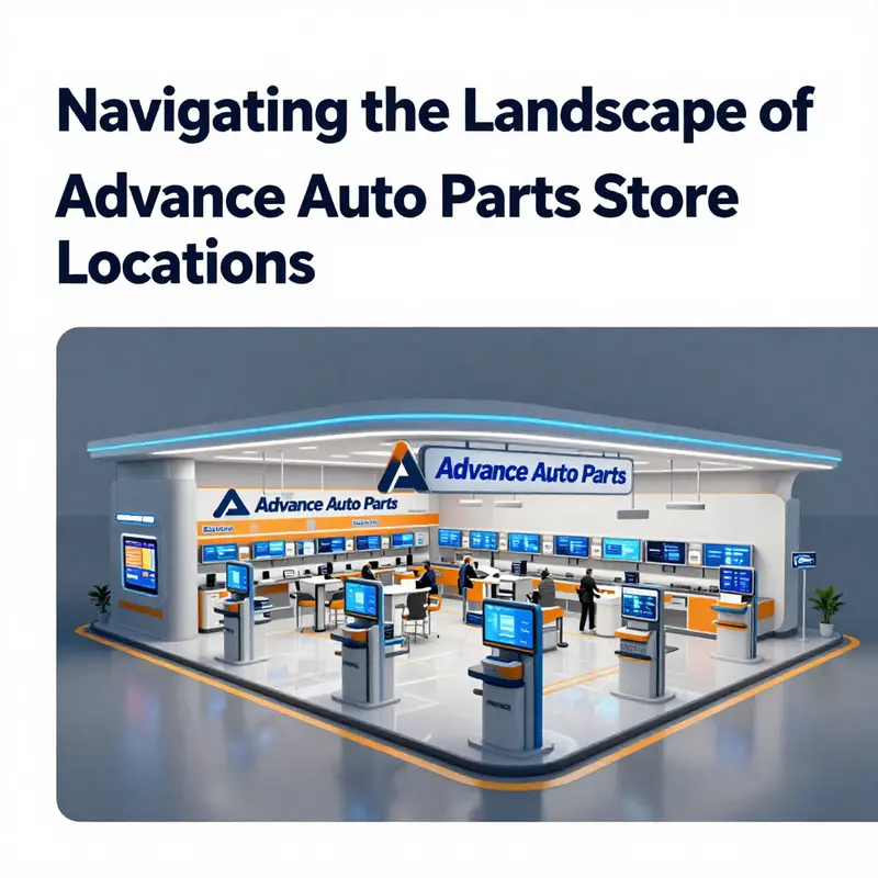 Advance Auto Parts store showcasing extensive inventory available to customers.