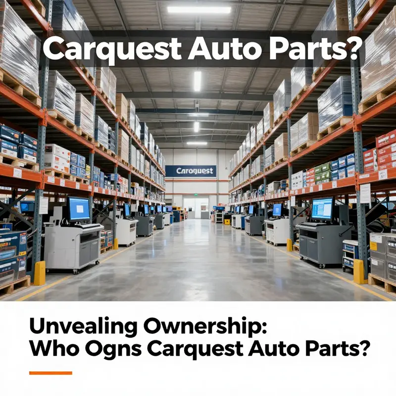 An informative infographic detailing Carquest’s ownership under Advance Auto Parts.
