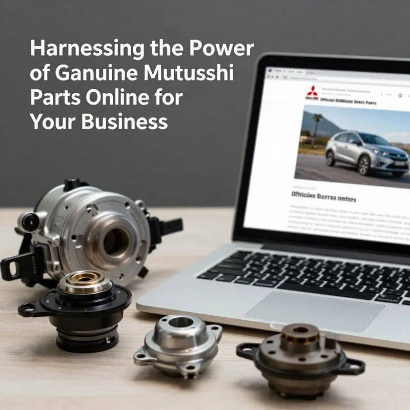 The critical role of acquiring genuine Mitsubishi parts through trusted online platforms.