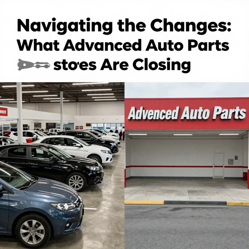 An overview of regions experiencing advanced auto parts store closures, highlighting key areas of concern.