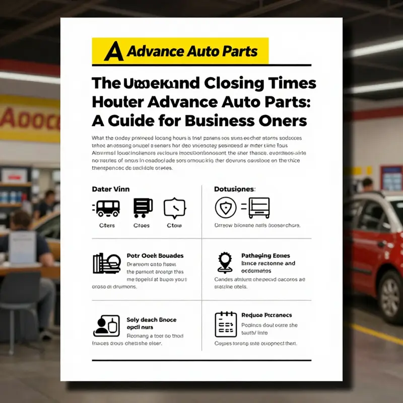 This map illustrates the varying closing times at different Advance Auto Parts locations.