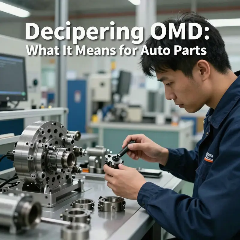 Visual representation of OEM auto parts in the manufacturing process.