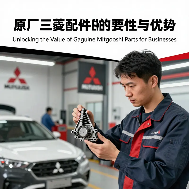 The significance of genuine Mitsubishi parts in ensuring vehicle reliability and safety.
