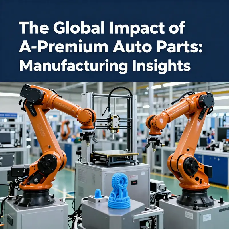 A glimpse into the manufacturing hub of A-Premium auto parts in Fuzhou, China.