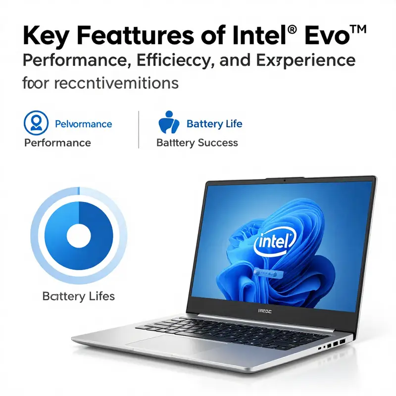 The Intel Evo platform enhances dashboards for superior business performance.