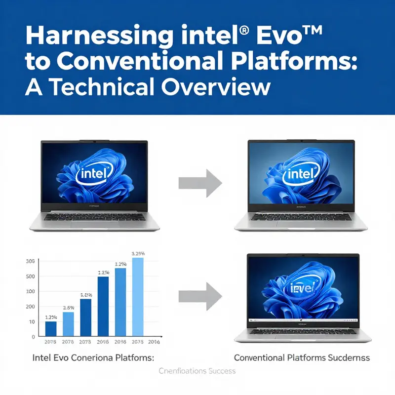 The Intel Evo platform enhances dashboards for superior business performance.